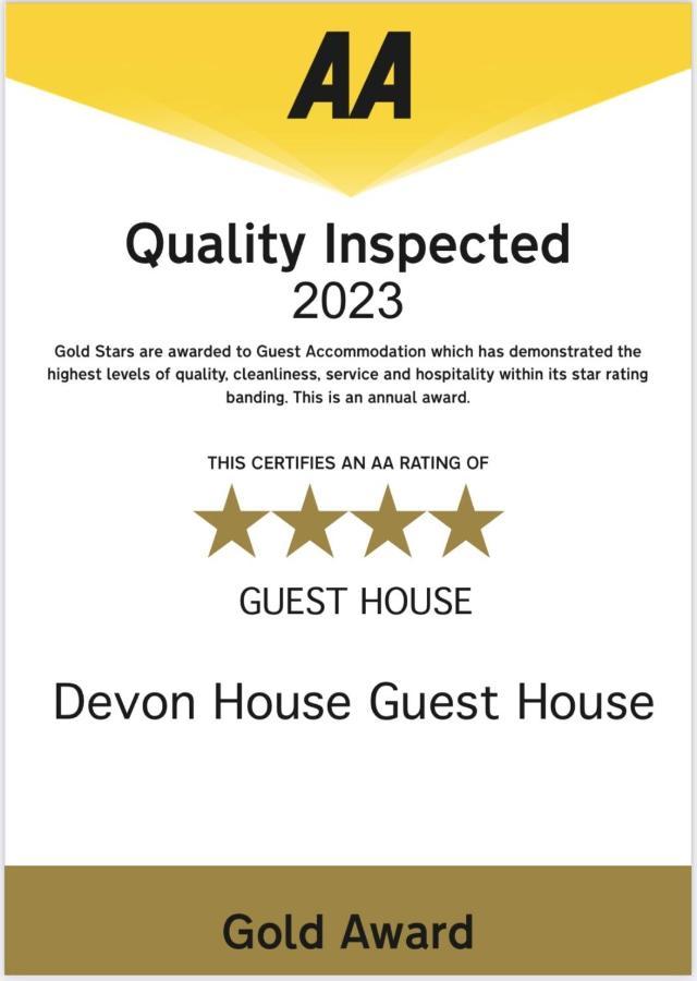 Devon House Guest House Paignton Exteriör bild